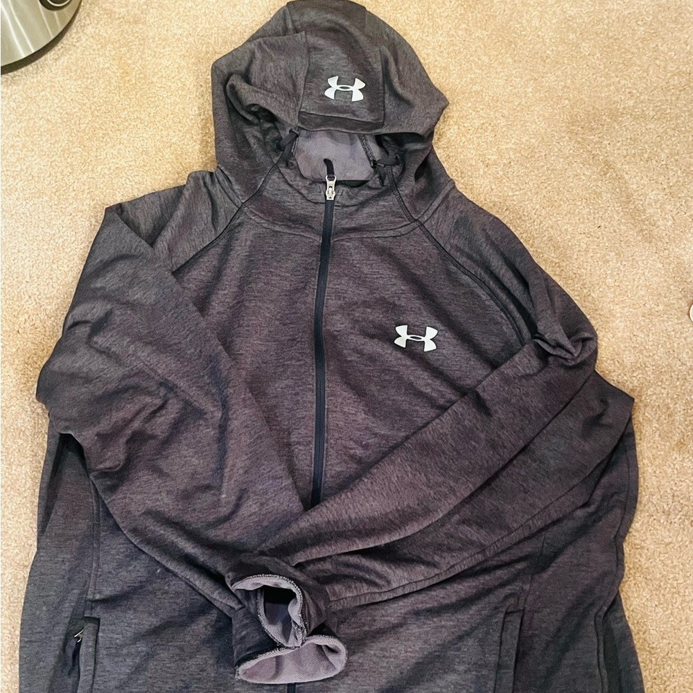 Men Undet Amour zip up Sweatshirt 3XL